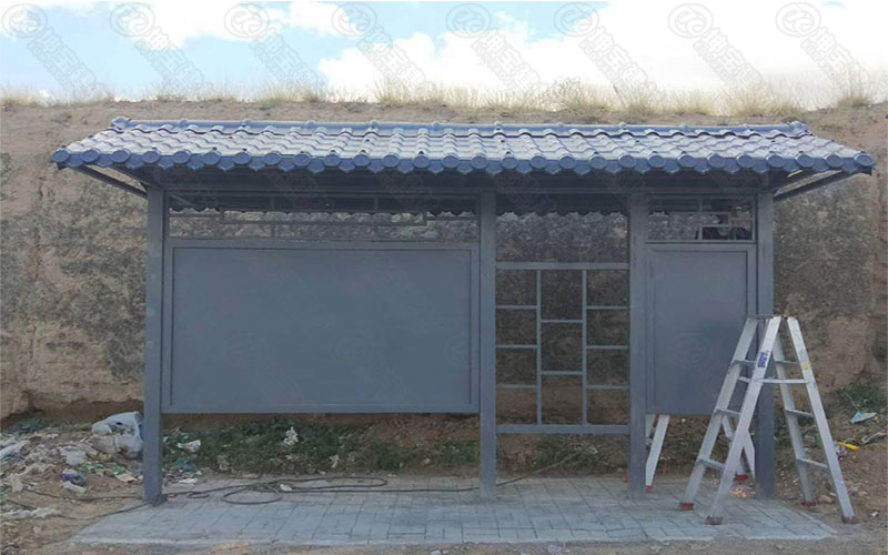 洛陽合成樹脂瓦公交車站臺(tái)
